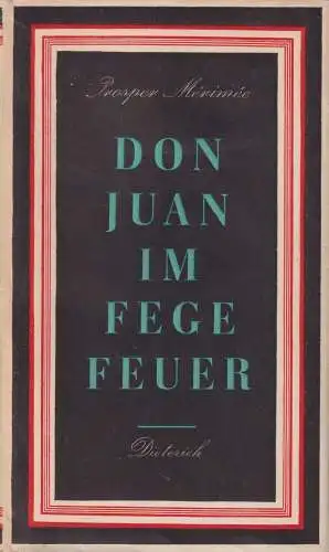 Sammlung Dieterich 203, Don Juan im Fegefeuer, Merimee, Prosper. 1958