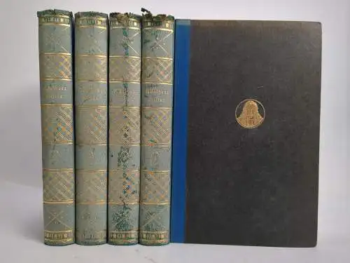 Buch: Ausgewählte Werke, Stifter, Adalbert. 4 Bände, 1927, Schlüter & Co.