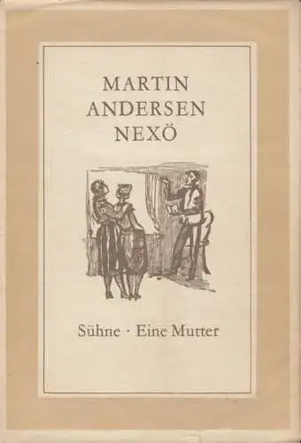 Buch: Sühne / Eine Mutter, Andersen Nexö, Martin. 1956, Dietz Verlag, Romane
