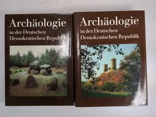 Buch: Archäologie in der Deutschen Demokratischen Republik 1+2. Herrmann, Urania