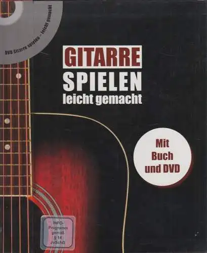 Buch: Gitarre spielen leicht gemacht. Freeth, Nick, 2008, Krone Verlag, mit DVD