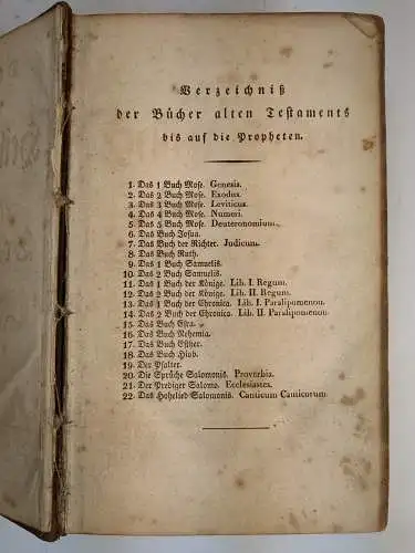 Buch: Die Bibel, Martin Luther, 1838, Sächsische Bibelgesellschaft, Dresden