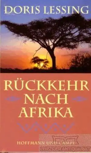 Buch: Rückkehr nach Afrika, Lessing, Doris. 1992, Hoffmann und Campe Verlag