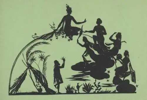 Buch: Das Silhouettenbuch der Adele Schopenhauer, Kroeber, Hans Timotheus. 1913