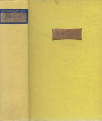 Buch: Jane Eyre, Bronte, Charlotte. 1963, Paul List Verlag, gebraucht, gut