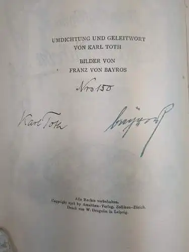 Buch: Kutscher Wilhelm, Philipp Graf Caylus, 1918, Amalthea, Vorzugsausgabe