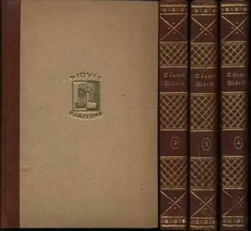 Buch: Ausgewählte Werke, Mörike, Eduard. 4 Bände, 1924, gebraucht, gut