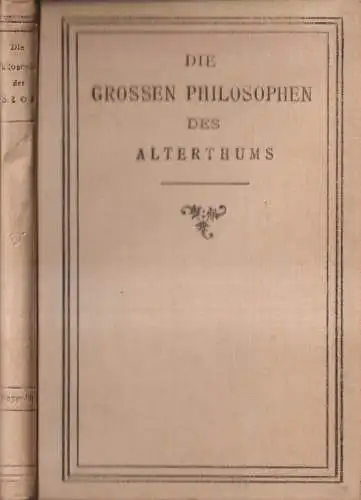 Buch: Die Philosophie der Stoa, G. P. Wygoldt, 1883, Otto Schulze, gebraucht gut