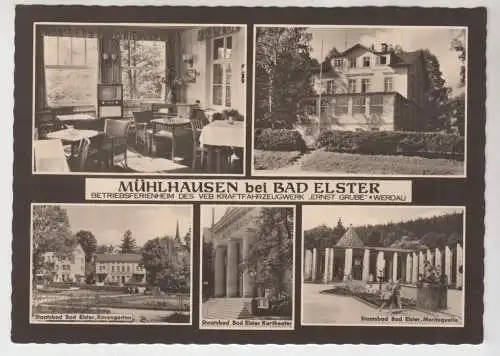 AK Mühlhausen bei Bad Elster. Betriebsferienheim, Ernst Grube, Werdau