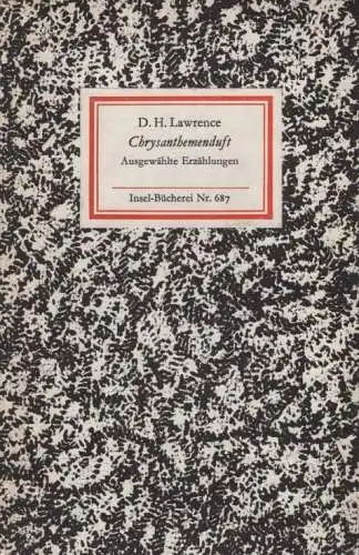 Insel-Bücherei 687, Chrysanthemenduft, Lawrence, D. W. 1984, Insel-Verlag