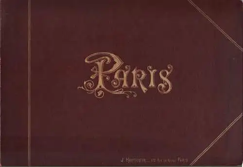 Buch: Paris, Hautecoer, Jules, Pittoresque et Monumentale, gebraucht, gut