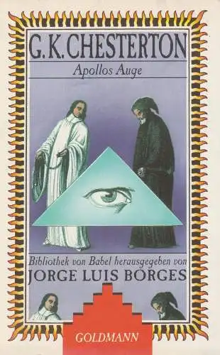 Buch: Apollos Auge, Erzählungen. Chesterton, G. K., 1989, Goldmann Verlag