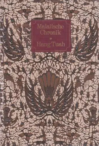Buch: Malaiische Chronik, Hang Tuah, 1976, Eugen Diederichs Verlag, gut