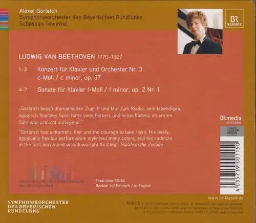 CD: Alexej Gorlatch, Beethoven. 2011, BR Klassik, gebraucht, gut