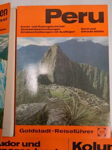 5 Bücher Goldstadt-Studienreiseführer: Peru; Venezuela; Kolumbien; Ecuador ...