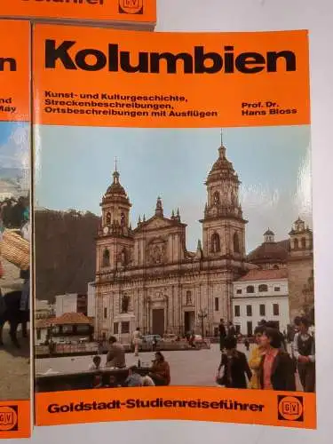 5 Bücher Goldstadt-Studienreiseführer: Peru; Venezuela; Kolumbien; Ecuador ...