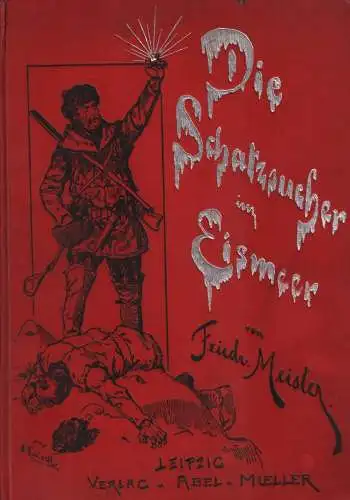 Buch: Die Schatzsucher im Eismeer, Meister, Friedrich, 1895,