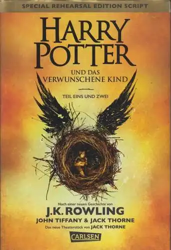 Buch: Harry Potter und das verwunschene Kind 1+2, Tiffany, Thorne, 2016, Carlsen