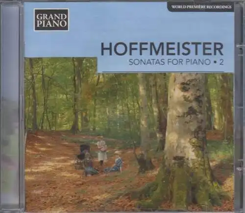 CD: Biliana Tzinlikova, Hoffmeister Sonatas for Piano Vol.2, 2015