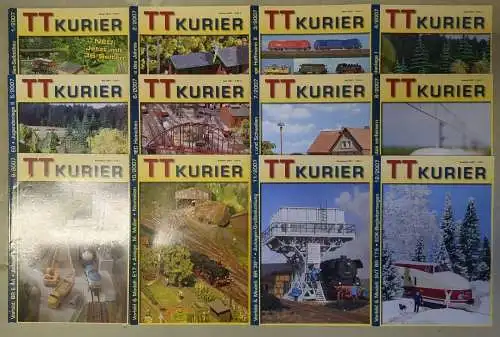 TT Kurier 2007, Die Zeitschrift für den TT-Bahner, Heft 1-12, Modelleisenbahn