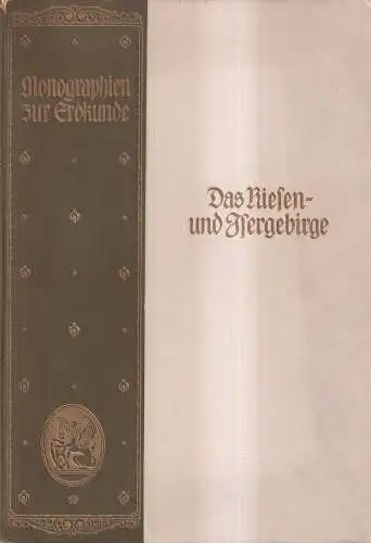 Buch: Das Riesen- und Isergebirge, P. Regell, 1927, Velhagen & Klasing
