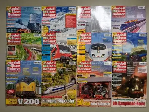 Modelleisenbahner 2010, Heft 1-12, Verlagsgruppe Bahn, Zeitschrift, Modellbau