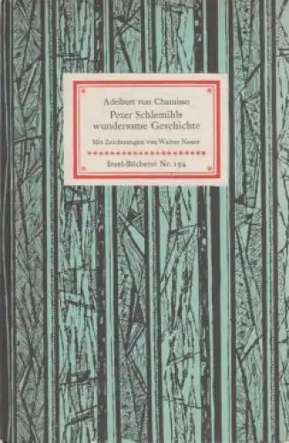 Insel-Bücherei 194, Peter Schlemihls wundersame Geschichte, Chamisso. 1959