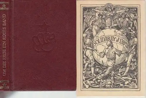 Buch: Um die Erde ein rotes Band, Wilke, Wilhelm. 1981, Verlag Tribüne