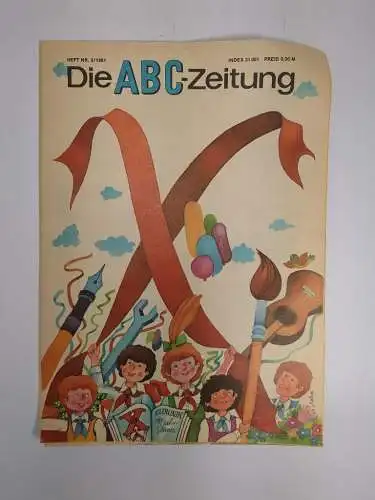 Zeitung: Die ABC-Zeitung Nr. 3/1981, Semmelmann u.a., gebraucht, gut