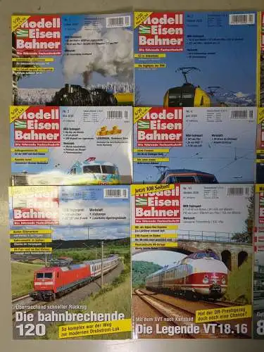 Modelleisenbahner 2020, Heft 1-12, Verlagsgruppe Bahn, Zeitschrift, Modellbau