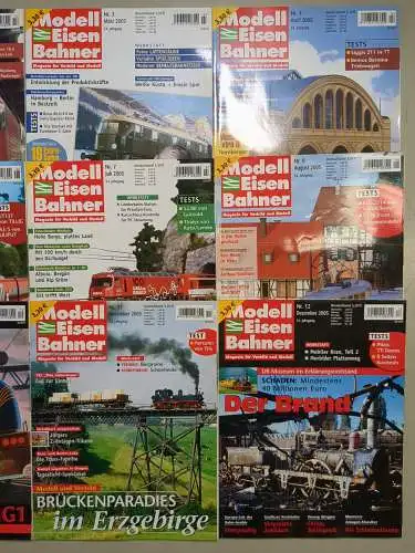 Modelleisenbahner 2005, Heft 1-12, Verlagsgruppe Bahn, Zeitschrift, Modellbau