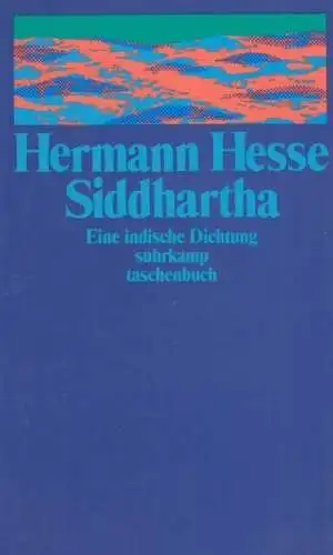 Buch: Siddhartha, Hesse, Hermann, 2002, Suhrkamp Taschenbuch Verlag