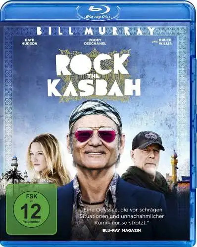 Blu-ray: Rock The Kasbah Blu-ray, Bill Murray, Zooey Deschanel, Kate Hudson