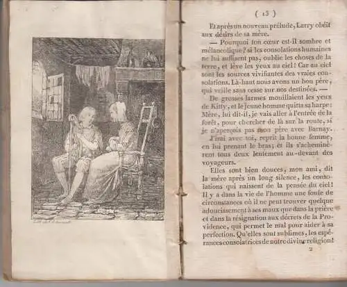 Buch: La Chaumiere Irlandaise, Gerard, F. C. , 1837, Levrault, akzeptabler Zust.