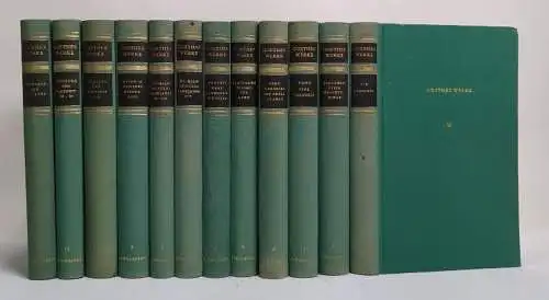 Buch: Goethes Werke, 12 Bände, Birkhäuser-Klassiker, 1944, gebraucht, gut