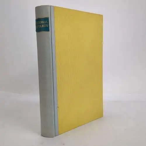 Buch: Denkwürdigkeiten über das Leben Napoleons des Ersten, Stendhal, 1914