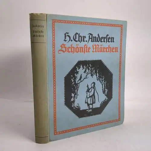 Buch: Schönste Märchen, Hans Christian Andersen, 1937, Enßlin & Laiblin Verlag