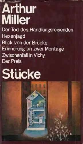 Buch: Stücke, Miller, Arthur. 1970, Henschelverlag, gebraucht, gut