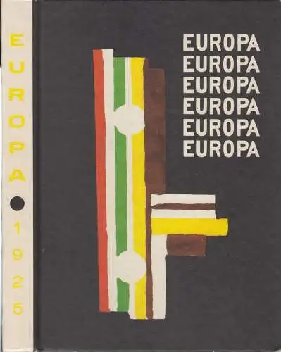Buch: Europa Almanach 1925, Einstein, Carl / Westheim, Paul. 1984, Reprint