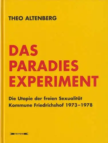 Buch: Das Paradies Experiment / The Paradise Experiment, Altenberg, Theo, 2001