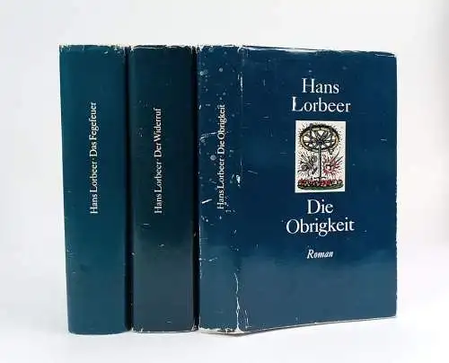 Buch: Die Rebellen von Wittenberg. 3 Bände, Lorbeer, Hans. 3 Bände, 1973 ff