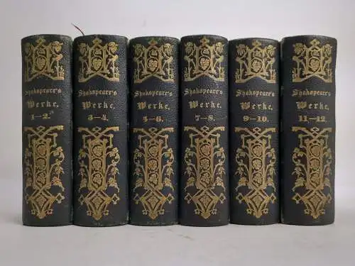 Buch: Shakespeare's dramatische Werke, Verlag Georg Reimer, 12 in 6 Bänden
