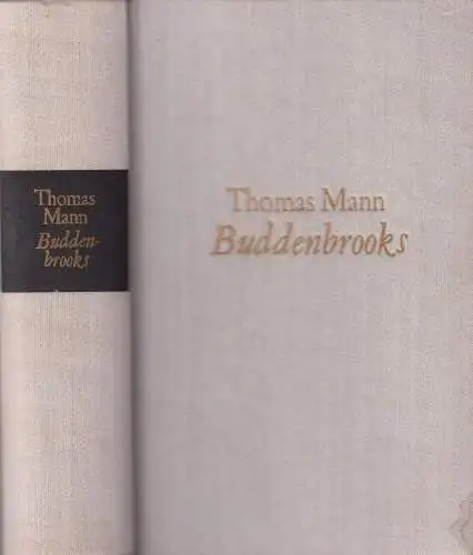 Buch: Buddenbrooks, Mann, Thomas. 1965, Buchclub 65, gebraucht, gut