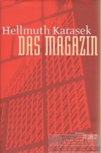 Buch: Das Magazin, Karasek, Hellmuth. 1998, Rowohlt Verlag, Roman