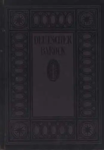 Buch: Deutscher Barock, Pinder, Wilhelm. Die Blauen Bücher, gebraucht, gut