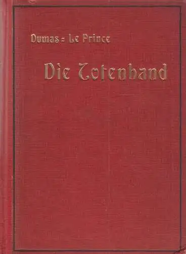 Buch: Die Totenhand, Dumas, Alexander, Franckh'sche Verlagshandlung