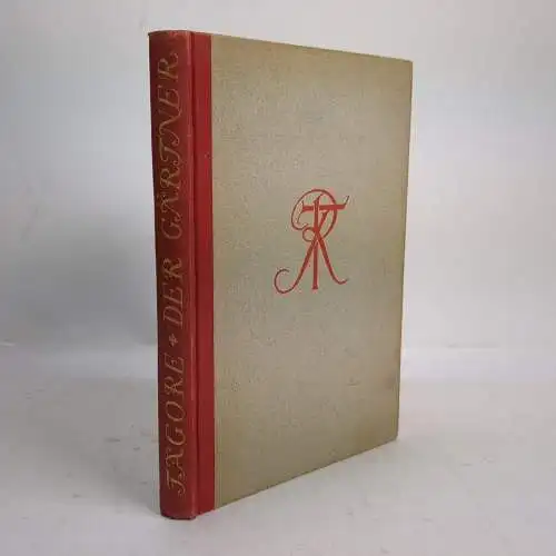 Buch: Der Gärtner, Tagore, Rabindranath, 1921, Wolff Verlag, gebraucht, gut