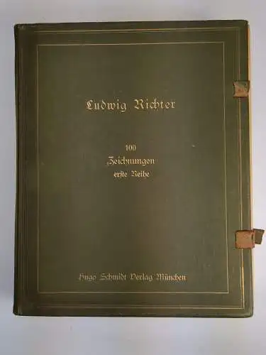 Mappe: Mappe: Ludwig Richter - 100 Zeichnungen, erste Reihe, Hugo Schmidt Verla