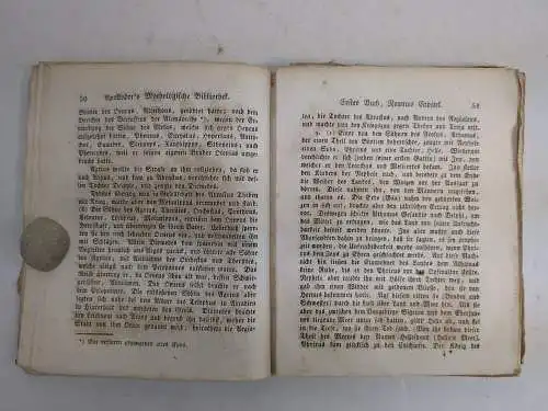 Buch: Appolodor's Mythologische Bibliothek Erstes Bändchen, 1828, Metzler