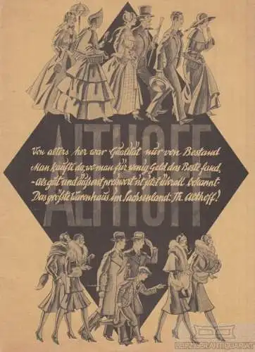 Buch: Althoff - Leipzig. Ca. 1930, Druck: Oscar Brandstetter, Leipzig